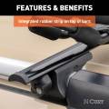 CURT - CURT 53-3/8" Aluminum Universal Roof Rack Crossbars - Image 7