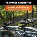 CURT - CURT 53-3/8" Aluminum Universal Roof Rack Crossbars - Image 9