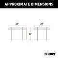 CURT - CURT 38" x 34" x 18" Weather-Resistant Vinyl Roof Rack Cargo Bag - Image 2