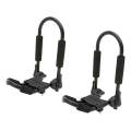 CURT - CURT Adjustable Aluminum Roof Rack Kayak Holders - Image 1