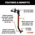 CURT - CURT ActiveLink SE Hitch-Mounted Bike Rack (2 Bikes, 2" Shank) - Image 3