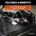 CURT - CURT Seat Defender 60" x 60" Removable Waterproof Black Cargo Blanket Protector - Image 5