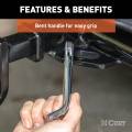 CURT - CURT 1/2" Swivel Hitch Pin with 5/8" Adapter (1-1/4" or 2" Receiver, Zinc, Packaged) - Image 6