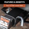 CURT - CURT 5/8" Hitch Pin with Groove (2" or 2-1/2" Receiver, Zinc) - Image 5