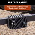 CURT - CURT HD Wheel Chocks 2-Pack with Mounting Bracket - Image 6