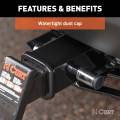 CURT - CURT 5/8" Hitch Lock (3" Receiver, Barbell, Chrome) - Image 9