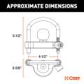 CURT - CURT Universal Trailer Coupler Lock - Image 3