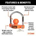 CURT - CURT Universal Trailer Coupler Lock - Image 4
