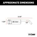 CURT - CURT 5th Wheel Hitch Lock (1/2" Diameter Pin) - Image 2