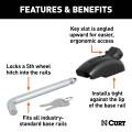 CURT - CURT 5th Wheel Hitch Lock (1/2" Diameter Pin) - Image 3