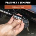 CURT - CURT 1/2" Hitch Lock (1-1/4" Receiver, Barbell, Chrome) - Image 7