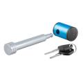 CURT - CURT 5/8" Hitch Lock (2" or 2-1/2" Receiver, Right-Angle, Chrome) - Image 1