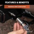 CURT - CURT 5/8" Hitch Lock (2" Receiver, Barbell, Stainless) - Image 6