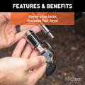 CURT - CURT Hitch & Coupler Lock Set (2" Receiver, 7/8" Latch) - Image 8