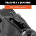 CURT - CURT 2-5/16" Channel-Mount Coupler with Easy-Lock (14,000 lbs, Black) - Image 4