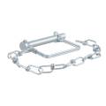 CURT - CURT 3/8" Safety Pin with 12" Chain (2-3/4" Pin Length) - Image 1