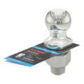 CURT - CURT 2" Trailer Ball (1-1/4" x 2-5/8" Shank, 10,000 lbs., Stainless) - Image 4