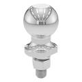 CURT - CURT 2" ATV Tow Ball - Lawn Tractor Hitch Ball (2,000 lbs., Chrome) - Image 1