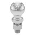 CURT - CURT 2-5/16" Trailer Ball (1" x 2-1/8" Shank, 7,500 lbs., Chrome, Packaged) - Image 1
