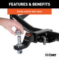 CURT - CURT Switch Ball Trailer Ball Set (1-7/8", 2" & 2-5/16" Balls, 1" x 2-1/4" Shank) - Image 4