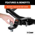 CURT - CURT Switch Ball Trailer Ball Set (1-7/8", 2" & 2-5/16" Balls, 1" x 2-1/4" Shank) - Image 5