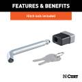 CURT - CURT Towing Starter Kit with 2" Ball (2" Shank, 7,500 lbs, 2" Drop) - Image 6