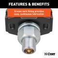 CURT - CURT RockerBall Cushion Hitch with 2" Ball (2" Shank, 7,500 lbs., 5" Drop) - Image 7