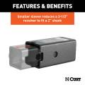 CURT - CURT Reducer Sleeve Set (3" to 2-1/2" to 2" Shanks, 2 Pieces) - Image 4