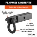 CURT - CURT D-Ring Shackle Mount (2" Shank) - Image 4