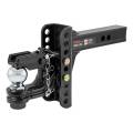 CURT - CURT Adjustable Channel Mount with 2-5/16" Ball & Pintle (2" Shank, 13,000 lbs.) - Image 1