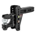 CURT - CURT Adjustable Channel Mount with 2-5/16" Ball & Pintle (2-1/2" Shank, 20,000 lbs.) - Image 1