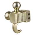 CURT - CURT Replacement Hook & Step Dual-Ball for Adjustable Channel Mount (Fits 45904) - Image 1