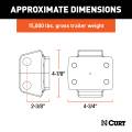 CURT - CURT Rebellion XD Pintle Mount Attachment - Image 2