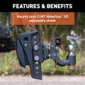 CURT - CURT Rebellion XD Pintle Mount Attachment - Image 4