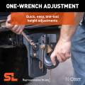 CURT - CURT SecureLatch Adjustable Pintle Mount (2" Shank, 20,000 lbs.) - Image 5