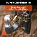 CURT - CURT SecureLatch Adjustable Pintle Mount (2-1/2" Shank, 20,000 lbs.) - Image 6