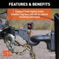 CURT - CURT SecureLatch Receiver-Mount Pintle Hook (2" Shank, 14K, 2-1/2" or 3" Lunette) - Image 6