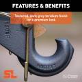CURT - CURT SecureLatch Receiver-Mount Pintle Hook (2" Shank, 14K, 2-1/2" or 3" Lunette) - Image 8