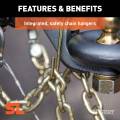 CURT - CURT SecureLatch Receiver-Mount Ball & Pintle Hitch (2" Shank, 2-5/16" Ball, 14K) - Image 7
