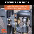 CURT - CURT SecureLatch Ball & Pintle Hitch (2-5/16" Ball, 20,000 lbs.) - Image 4