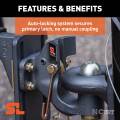 CURT - CURT SecureLatch Ball & Pintle Hitch (2" Ball, 20,000 lbs.) - Image 5