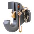 CURT - CURT SecureLatch Pintle Hook (30,000 lbs, 2-1/2" or 3" Lunette) - Image 1