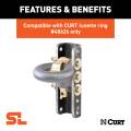 CURT - CURT SecureLatch Lunette Ring Channel (2-3/4" ID, 11-3/4" High) - Image 4