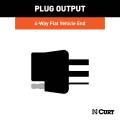 CURT - CURT Custom Wiring Harness, 4-Way Flat Output, Select Mazda 3 - Image 2