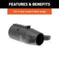 CURT - CURT LED Electrical Adapter (7-Way RV Blade Vehicle to 6-Way Round Trailer) - Image 5