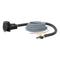 CURT - CURT 4-Way Flat Electrical Adapter with Brake Controller Wiring - Image 1