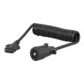 CURT - CURT 5' Electrical Adapter Harness (7-Way RV Blade Vehicle to 5-Way Flat Trailer) - Image 1