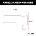 CURT - CURT Electrical Adapter with Tester (6-Way Round Vehicle to 4-Way Flat Trailer) - Image 2