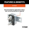 CURT - CURT 40-Amp Universal Circuit Breaker - Image 2