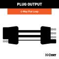 CURT - CURT Universal Splice-In Towed-Vehicle RV Wiring Harness for Dinghy Towing - Image 3
